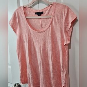 Sanctuary 100% Linen Short Sleeve Tee